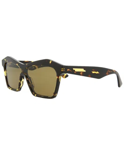 Bottega Veneta Unisex Bv1093s 99mm Sunglasses In Brown