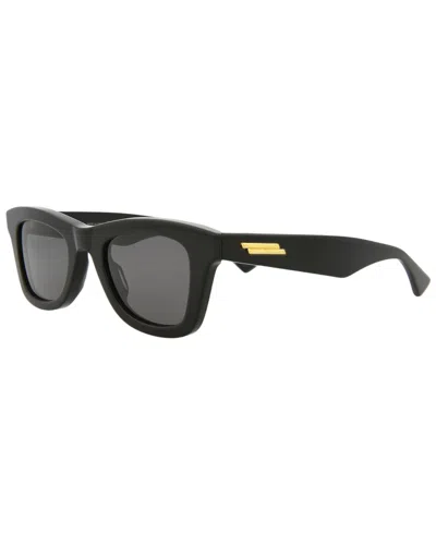 Bottega Veneta Unisex Bv1147s 145mm Sunglasses In Black