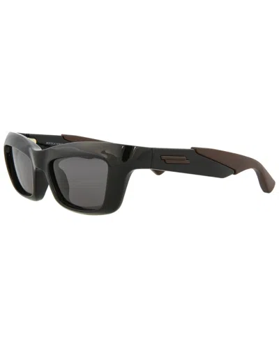 Bottega Veneta Unisex Bv1182s 135mm Sunglasses In Black