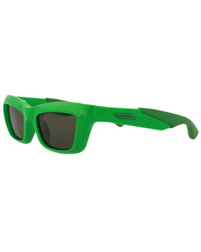 Bottega Veneta Unisex Bv1182s 51mm Sunglasses In Green