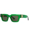 Bottega Veneta Unisex Bv1230s Sunglasses In Green