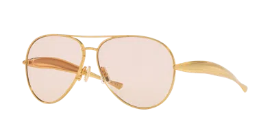 Bottega Veneta Unisex Sunglass Bv1305s In Brown