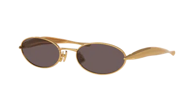 Bottega Veneta Unisex Sunglass Bv1386s_6j In Gray