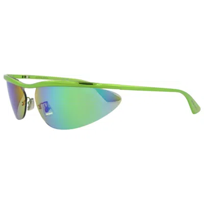 Bottega Veneta Unisex Sunglasses In Green