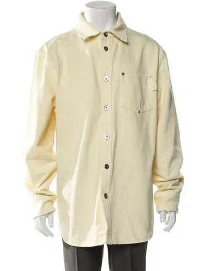 Pre-owned Bottega Veneta Utility Jacket In Yellow