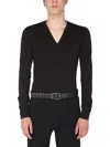 BOTTEGA VENETA V-NECK KNIT JUMPER