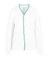 Bottega Veneta V-neck Knitted Cardigan In White