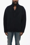 Bottega Veneta V-neck Wool Sweater In Black