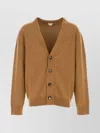 Bottega Veneta V-neckline Stretch Cashmere Blend Cardigan