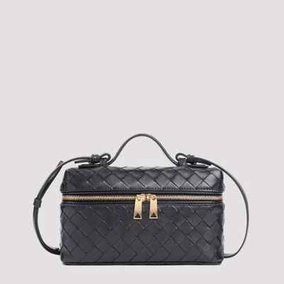Bottega Veneta Vanity Case Bag In Black