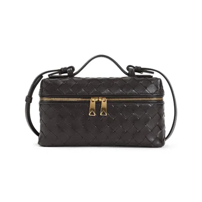 Bottega Veneta Women Bang Bang Vanity Case Fondant Bag In Black