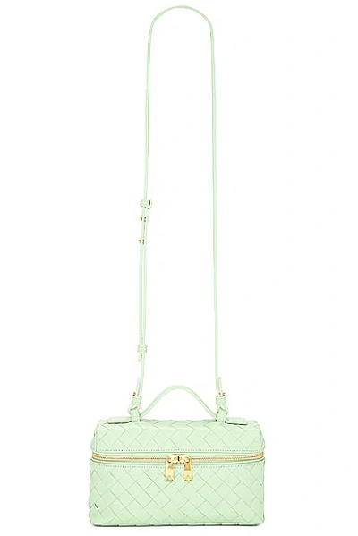 Bottega Veneta Vanity Case On Strap Bag In Green