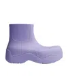 Bottega Veneta Vb Puddle Ankle Boots In Purple