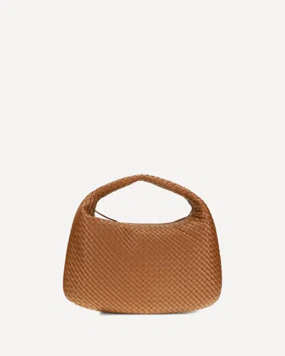 Bottega Veneta Veneta Maxi Shoulder Bag In Beige