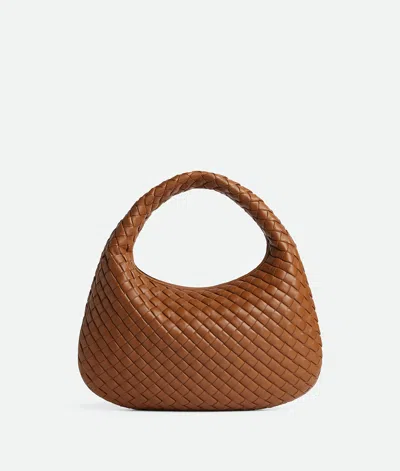 Bottega Veneta Small Intrecciato Leather Veneta Shoulder Bag In Brown