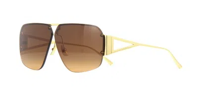 Pre-owned Bottega Veneta Versace Ve 2268 Silver/green (1000/3h) Sunglasses In Orange