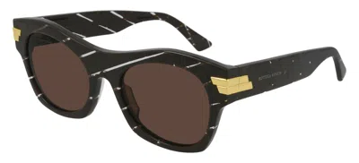 Pre-owned Bottega Veneta Versace Ve 4465 Black/grey (gb1/87) Sunglasses In Brown