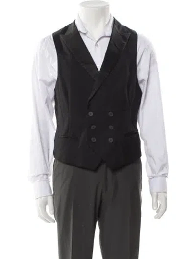 Pre-owned Bottega Veneta Vest In Black