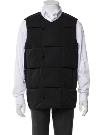 Pre-owned Bottega Veneta Vest In Black