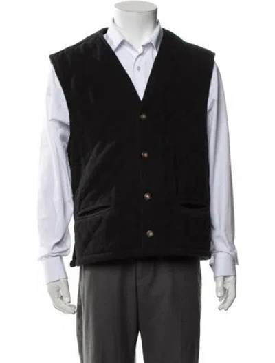 Pre-owned Bottega Veneta Vest In Black