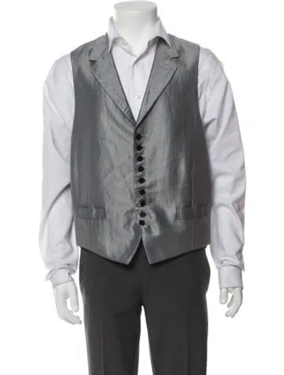 Pre-owned Bottega Veneta Vest In Gray