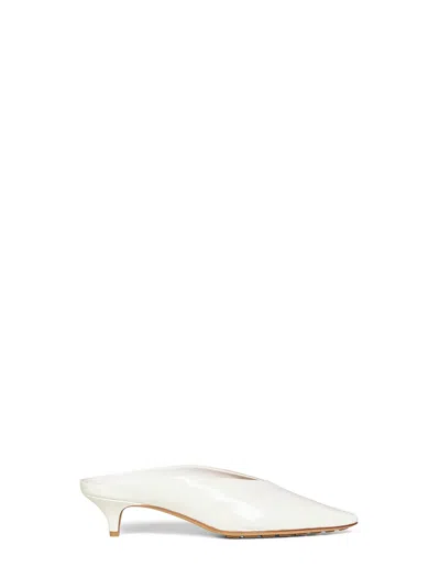 Bottega Veneta Vesta Mule In White