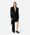 Bottega Veneta Light Wool Jacket In Black