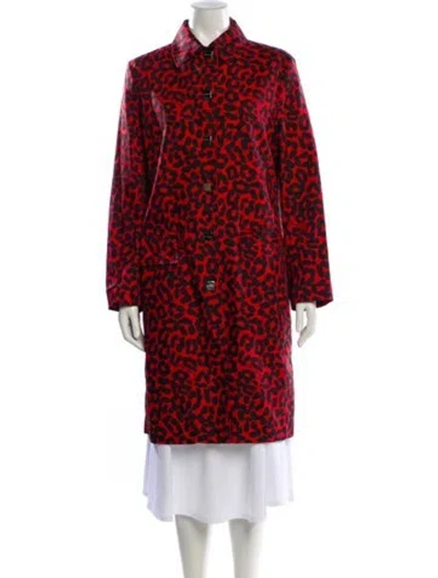 Pre-owned Bottega Veneta Vintage 2001 Coat In Red