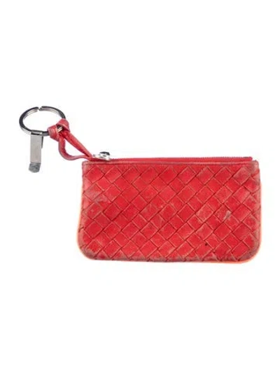 Pre-owned Bottega Veneta Vintage 2008 Wallet In Red
