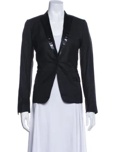 Pre-owned Bottega Veneta Vintage 2012-2013 Blazer In Black