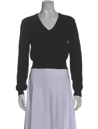 Pre-owned Bottega Veneta Vintage Cashmere Sweater In Black