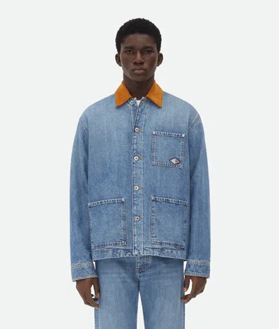 BOTTEGA VENETA VINTAGE INDIGO DENIM JACKET