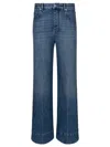 Bottega Veneta Vintage Indigo Palazzo Jeans Clothing In Blue