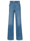 Bottega Veneta Vintage Indigo Wide Leg Jeans Clothing In Blue