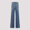 Bottega Veneta Vintage Indigo Wide Leg Jeans Clothing In Blue