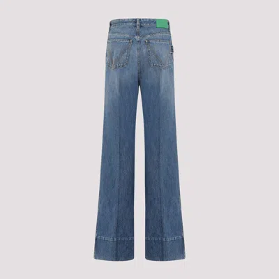 Bottega Veneta Vintage Indigo Wide Leg Jeans Clothing