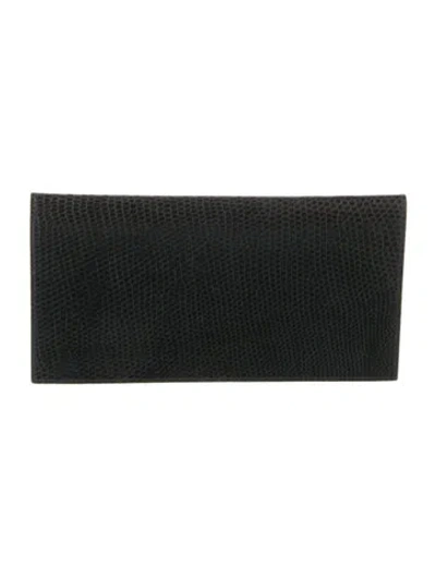 Pre-owned Bottega Veneta Vintage Leather Card Holder In Green