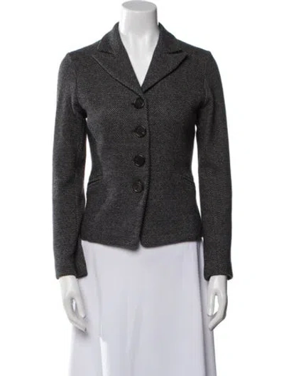 Pre-owned Bottega Veneta Vintage Wool Blazer In Multi