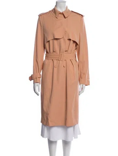 Pre-owned Bottega Veneta Virgin Wool Trench Coat In Neutral