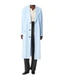 Bottega Veneta Viscose And Silk Twill Coat In Blue