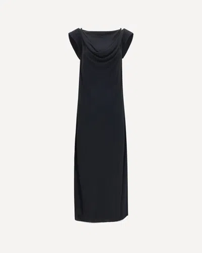 Bottega Veneta Viscose Crêpe Jersey Dress In Black