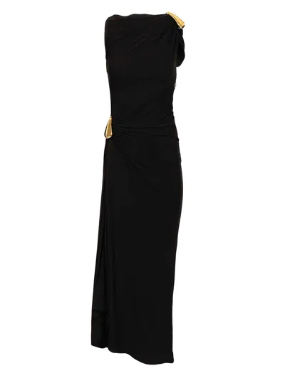 Bottega Veneta Viscose Jersey Dress Dresses Black