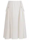 Bottega Veneta Viscose Melange Fluid Skirt Clothing