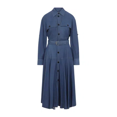 BOTTEGA VENETA BOTTEGA VENETA VISCOSE MIDI DRESS