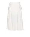 Bottega Veneta Viscose Melange Fluid Skirt