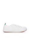 Bottega Veneta Canvas Vulcan Sneakers In White