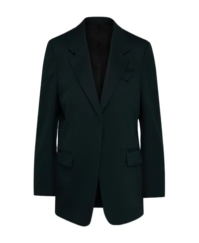 Bottega Veneta Waistband Casual Jacket In Green