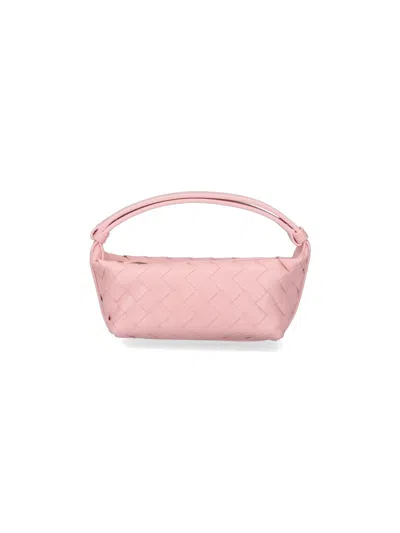 Bottega Veneta "wallace" Mini Bag In Pink
