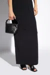 Bottega Veneta ‘wallace Mini' Handbag In Black