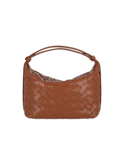 Bottega Veneta 'wallace' Shoulder Bag In Brown